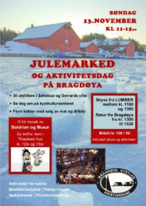 Plakat julemarked